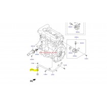 ГАРНИТУРА ТРЪБА ОХЛАЖДАНЕ/ПАРНО  1.4/1.6L (G4FA,C,D) 254522B000