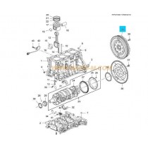 МАХОВИК  2.0/2.2 VCDi CAPTIVA/CRUZE/ORLANDO (11- 96899520